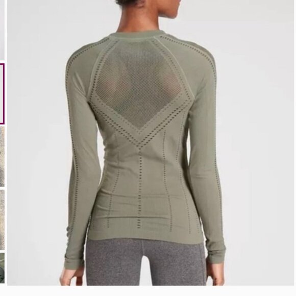 NWOT athleta long sleeve - Picture 2 of 6